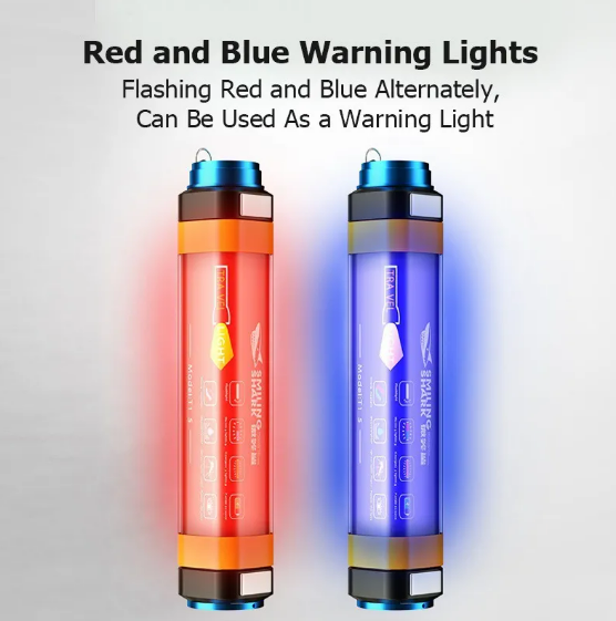 Campinglampe T15 mit Powerbank Orange