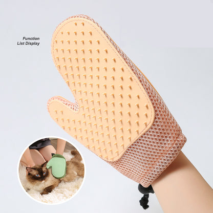 Haustier-Pflegehandschuh 2-in-1  zur Haarentfernung