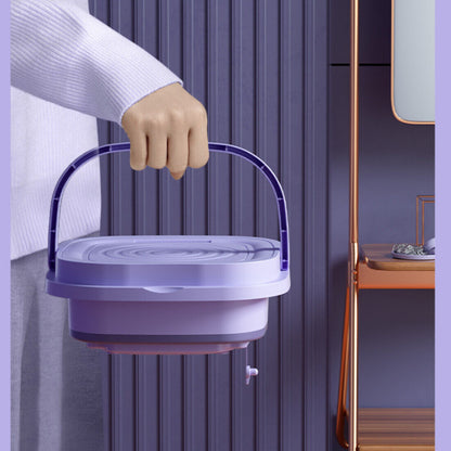 8-Liter Mini-Waschmaschine faltbar mit integriertem Trockner