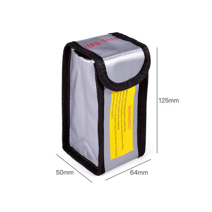Lipo Guard Safety Bag Fireproof Explosion-Proof Portable Lipo Safety Bag 215*115*155Mm for RC FPV Racing Drone Car Battery Safe
