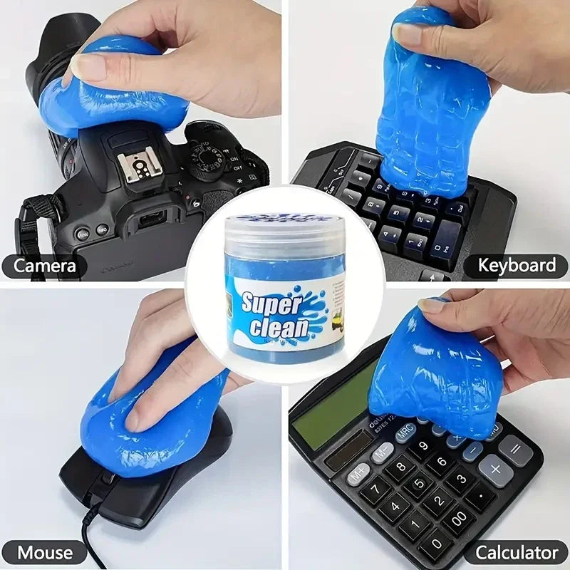 1/2Pcs Car Cleaning Gel Detail Tool Cleaning Gel Cars Interior Putty Cleaner Keyboard Notebook Clean Reusable Gels Magic Clean