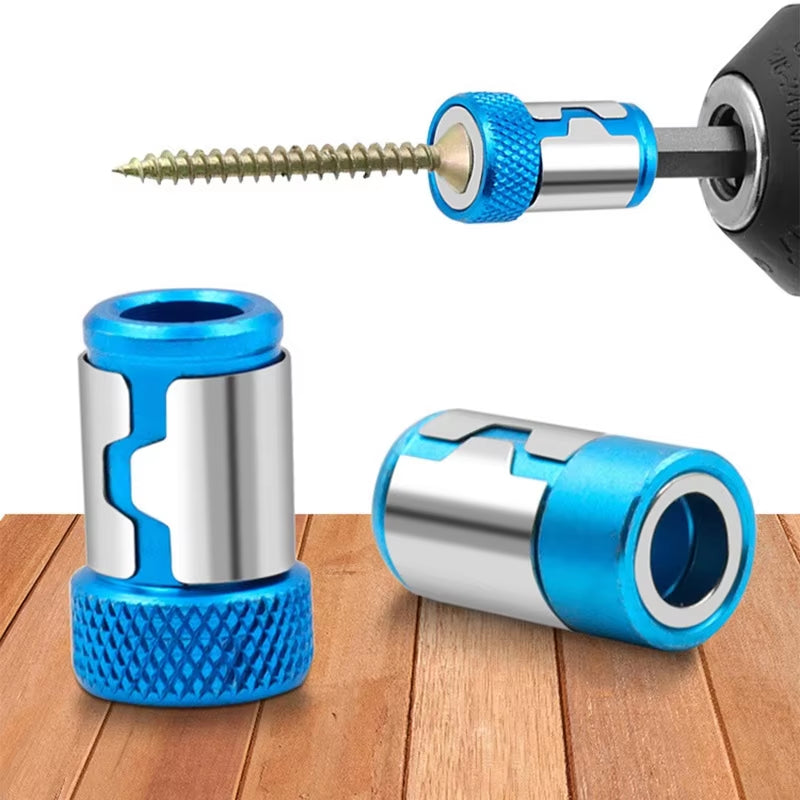 Universal 1 PCS Magnetic Ring Alloy Magnetic Ring Screwdriver Bits Anti-Corrosion Strong Magnetizer Drill Bit Magnetic Ring