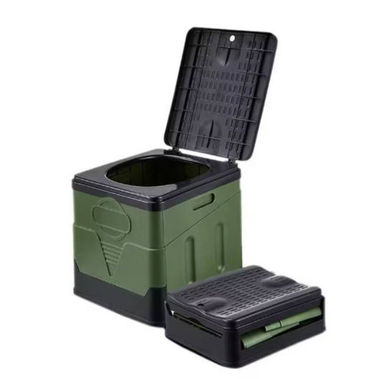 20-Liter faltbare Campingtoilette für Camping, Reise & Wohnmobil