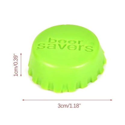 Reusable Silica Gel Bottle Cap Sealed Beer Cap Vinegar Soy Sauce Bottle Soda Cola Cap Wine Protective Stopper