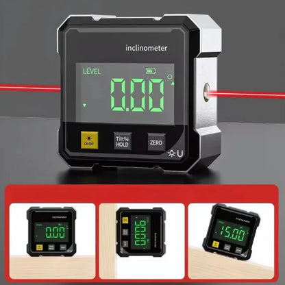 Neigungsmesser | Magnetischer Laser-Präzisionsmesser | Digitalinclinometer