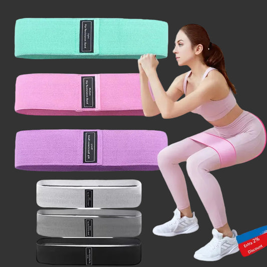 1 Piece of Elastic Rubber Band Fitness Yoga Resistance Band Suit Hip Expander Sports Gym Fitness Equipment Ladies Home Workout