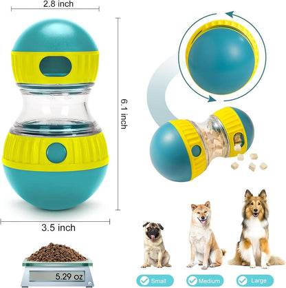 Intelligenzspielzeug Für Hunde, Hundespielzeug Intelligenz, Slow Food Snackball Hund Zur, Futterball Für Hunde, Unterhaltsames Interaktives Hundespielzeug Zur Futterausgabe