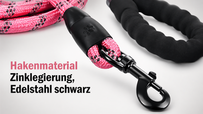 Nylon-Hundeleine für kleine bis große Hunde  mit gepolstertem Griff