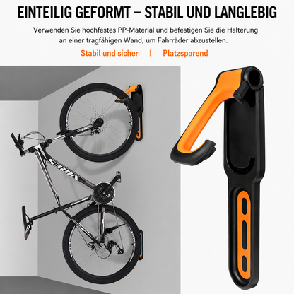 Wandhalterung für MTB und Rennrad