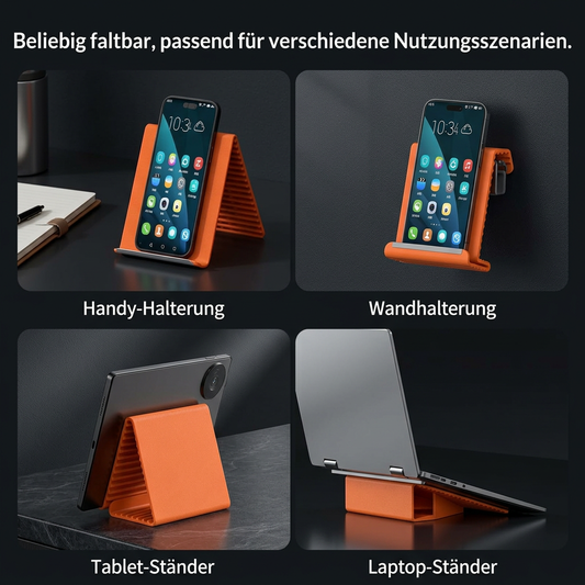 Multifunktionaler Handyhalter für Tisch und Bett