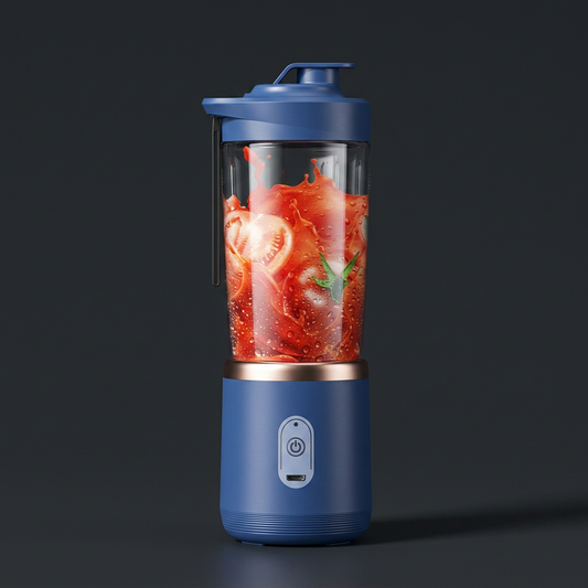 Mobiler Mixer 400 ml Blau