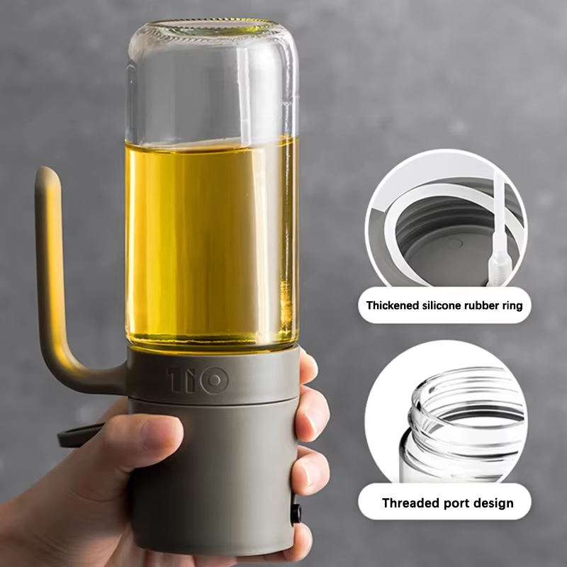 Ölspender mit Sprühfunktion aus Glas 250 ml