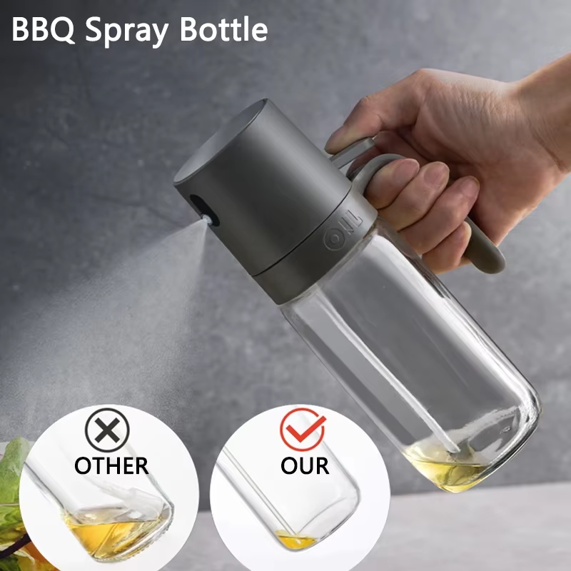 Ölspender mit Sprühfunktion aus Glas 250 ml