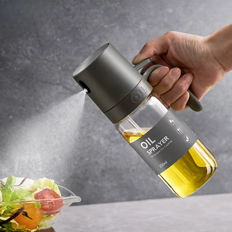 Ölspender mit Sprühfunktion aus Glas 250 ml