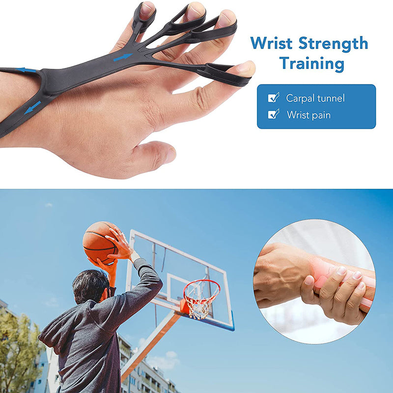 Silikon-Fingertrainer zur Stärkung von Fingern, Händen & Unterarmen