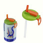 Reusable Soft Drink Can Lid. Soda Drink Can Lid Can Be Used for Beverages, Juices, and Soft Drinks, and Comes with a Straw