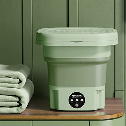 8-Liter Mini-Waschmaschine faltbar mit integriertem Trockner