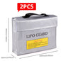 Lipo Guard Safety Bag Fireproof Explosion-Proof Portable Lipo Safety Bag 215*115*155Mm for RC FPV Racing Drone Car Battery Safe