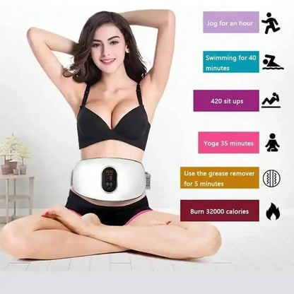 Elektrisches Bauch-Massagegerät mit Lichttherapie für Bauch & Taille