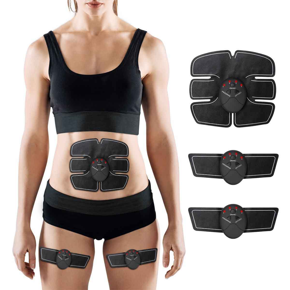 Elektrostimulations-Fitnessgerät für Bauch und Arme