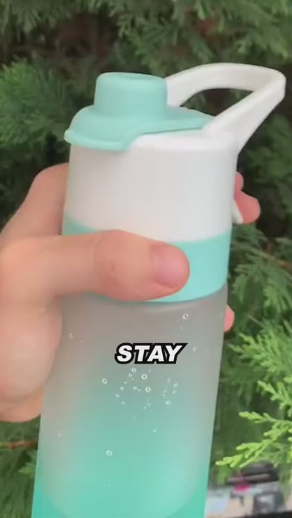 Trinkflasche mit Sprühfunktion