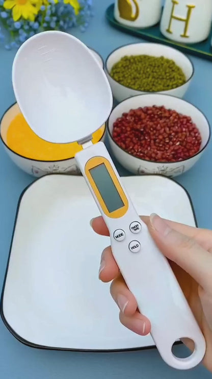 Digitale Löffelwaage zum Abwiegen kleiner Mengen bis 500 g